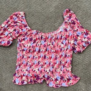 Forever 21 Floral Blouse